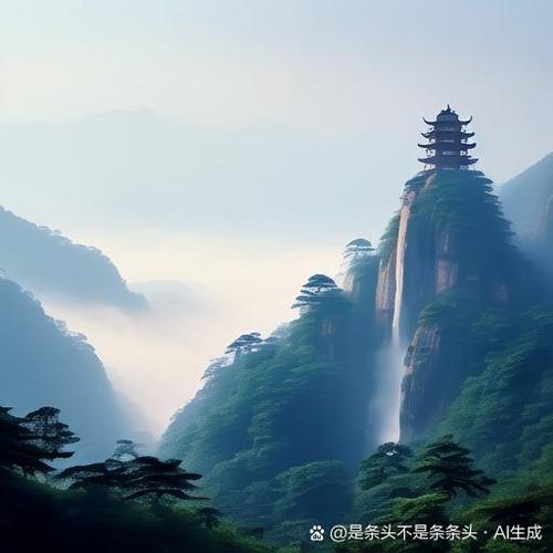 江西廬山 匡廬奇秀甲天下，云海飛瀑醉人心